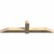 Ekena Millwork Eugene Rough Sawn Timber Gable Bracket, Douglas Fir, 84"W x 21"H x 6"D x 6"F, 6/12 Pitch GBW084X21X0606EUG00RDF - alternate 4